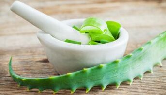 Aloe, um Körperparasiten zu beseitigen